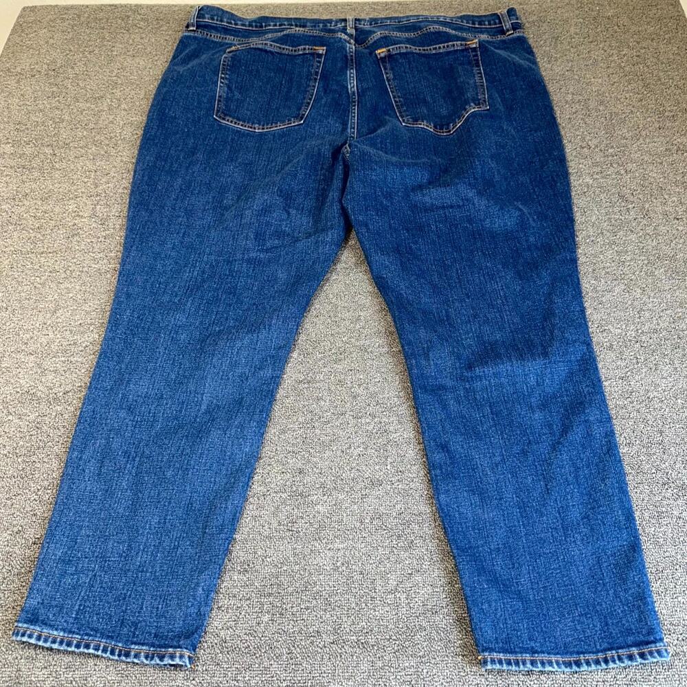 Abercrombie & Fitch The Skinny High Rise Jeans Womens Plus 37/24R Blue Denim NWT - Picture 2 of 8